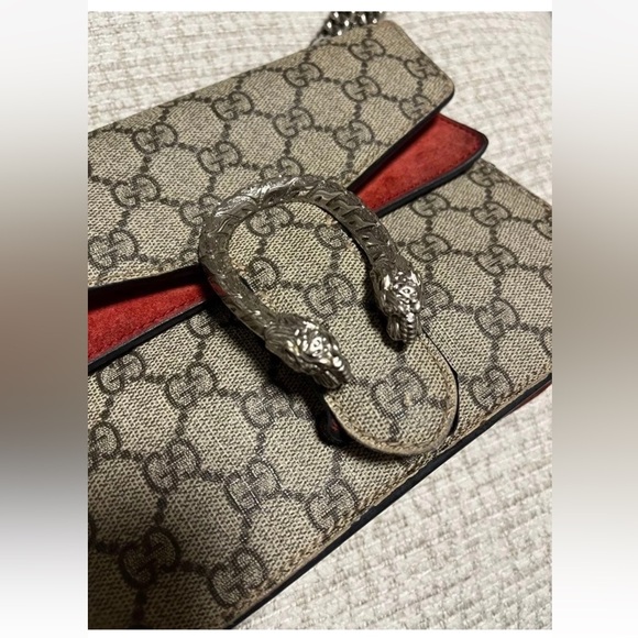 Gucci Beige and Red Women's Bag - Picture 6 of 7